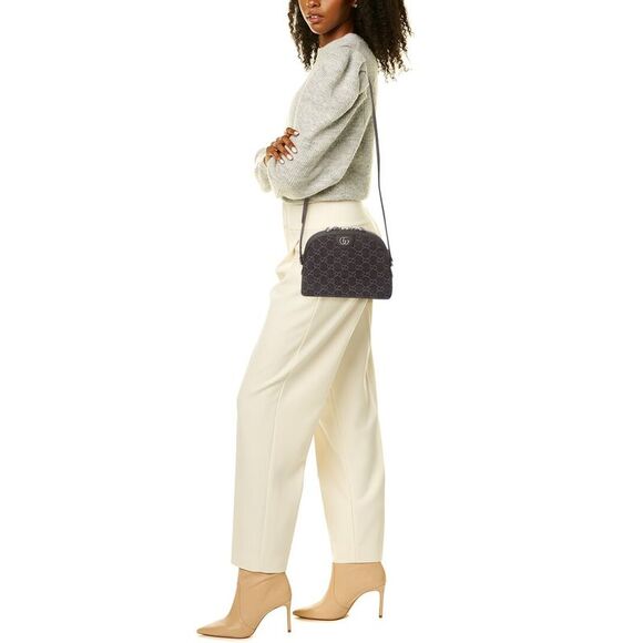 Gucci Ophidia Small GG Denim & Leather Shoulder Bag - Picture 4 of 5